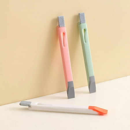 

Yesbay Cleaning Brush 2 in 1 Hanging Design Detachable Plastic Window Groove Screen Cleaning Tool Home Supplies