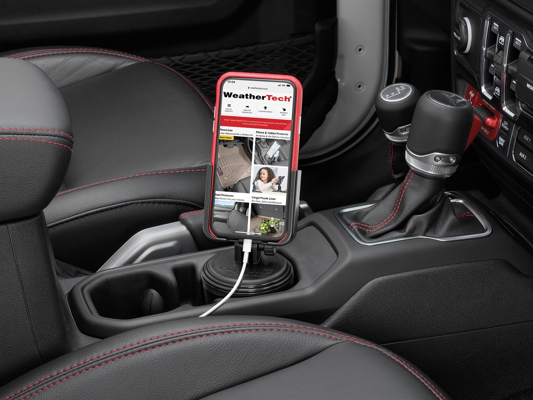 WeatherTech CupFone Universal Car Cup Holder Phone Mount photo 6