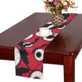 thumbnail image 2 of MKHERT Black Bats and Eyes Table Runner for Kitchen Wedding Party Home Decor 14x72 inch, 2 of 4