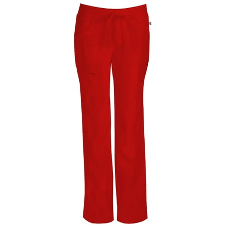 

Cherokee Infinity Women s Scrubs Pant Low Rise Straight Leg Drawstring 1123A