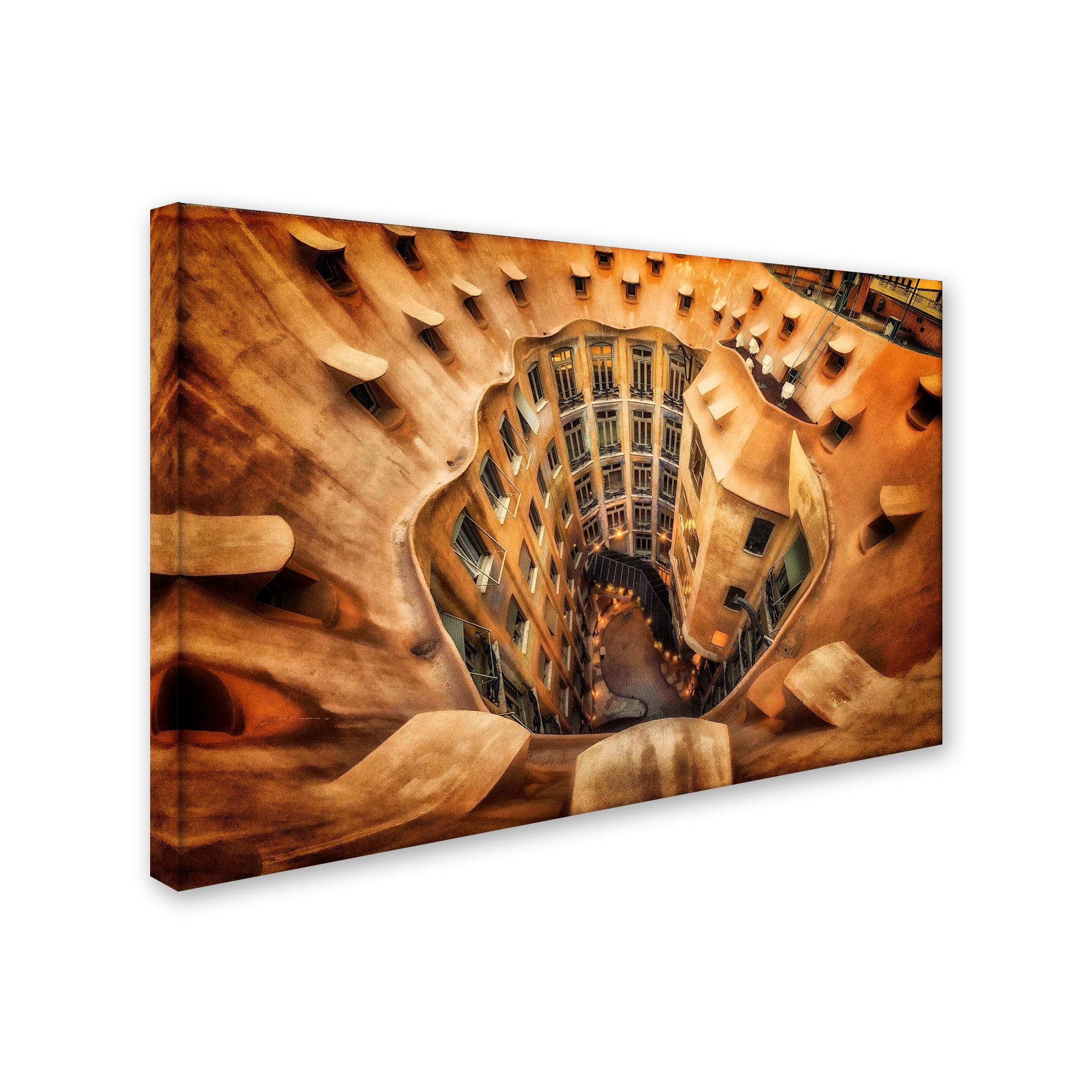 Trademark Fine Art 'Casa Mila&nbsp; La Pedrera Barcelona' Canvas Art by Massimo Cuomo