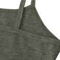 thumbnail image 6 of Mittory Camisole Tops for Women Summer Crop Tank Top Square Neck Adjustable Spaghetti Strap Sleeveless Shirts, 6 of 8