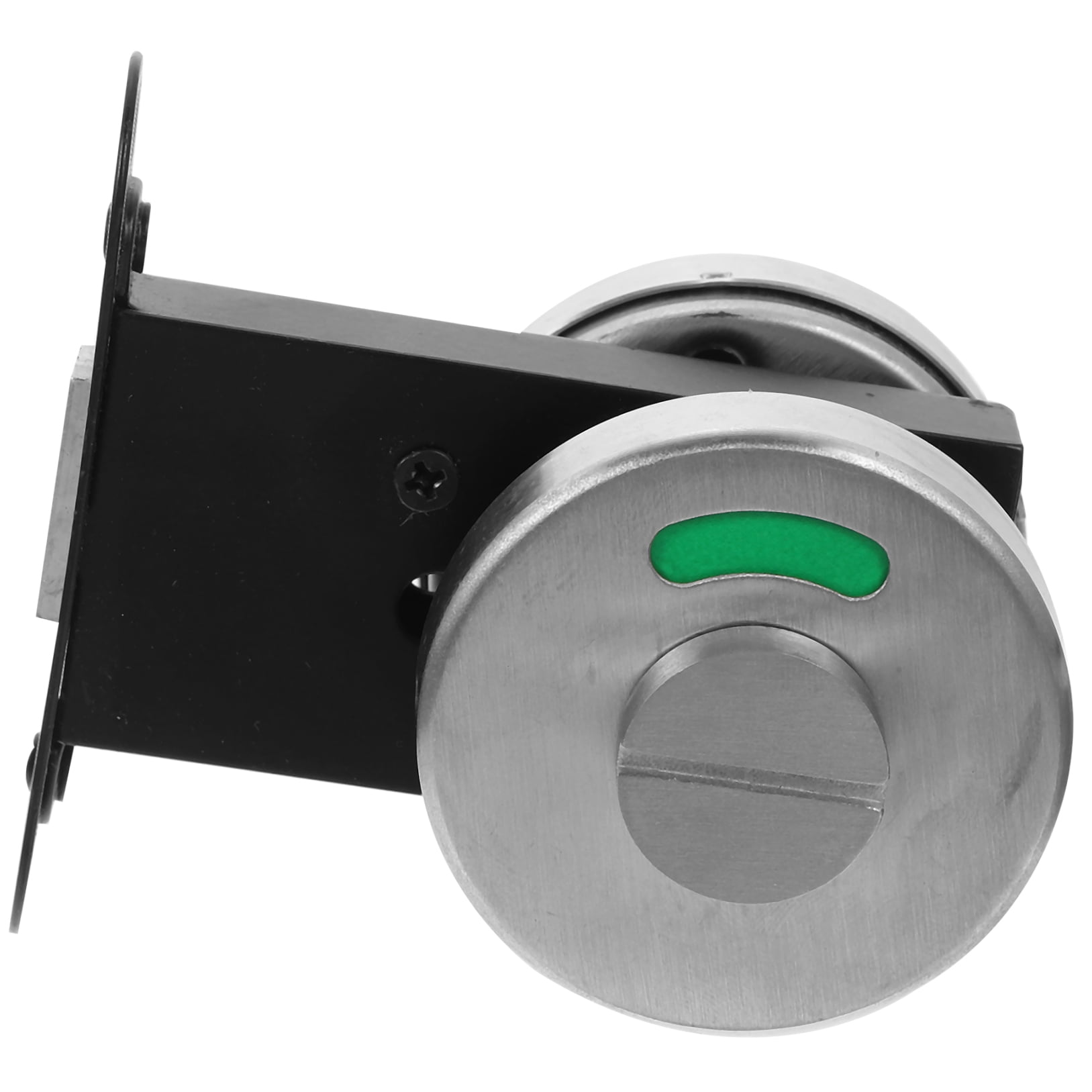 Tendycoco Baby Door Lock Wear-resistant Lock Rv Shower Door Latch Red and Green Indicator Lock Fingerprint Number Travel