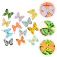 thumbnail image 3 of LEEYNEER 12 Pcs Jouet de Simulation d'Insecte Papillon Artificiel, 3 of 8