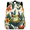 Orange, variant on Herdesigns Tropical Frog Travel Backpack 16.3 Inch Casual Laptop Backpack for Men Women Adults Daily Daypack for Work Commuter, Flower
