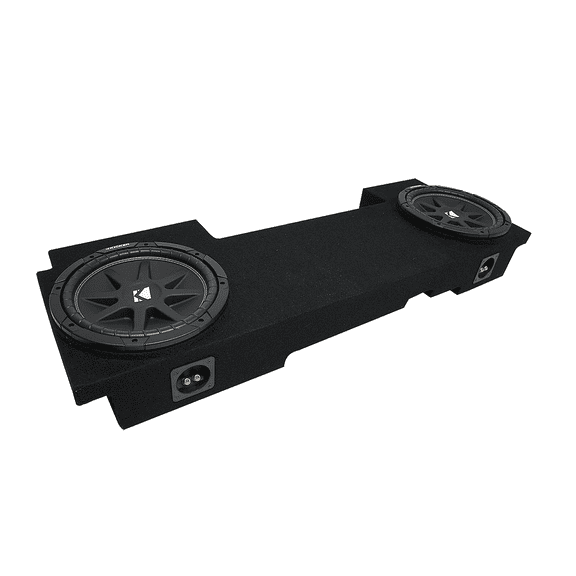 02-13 Cadillac Escalade EXT Underseat Kicker Comp C10 Dual 10 Sub Box 2 Ohm