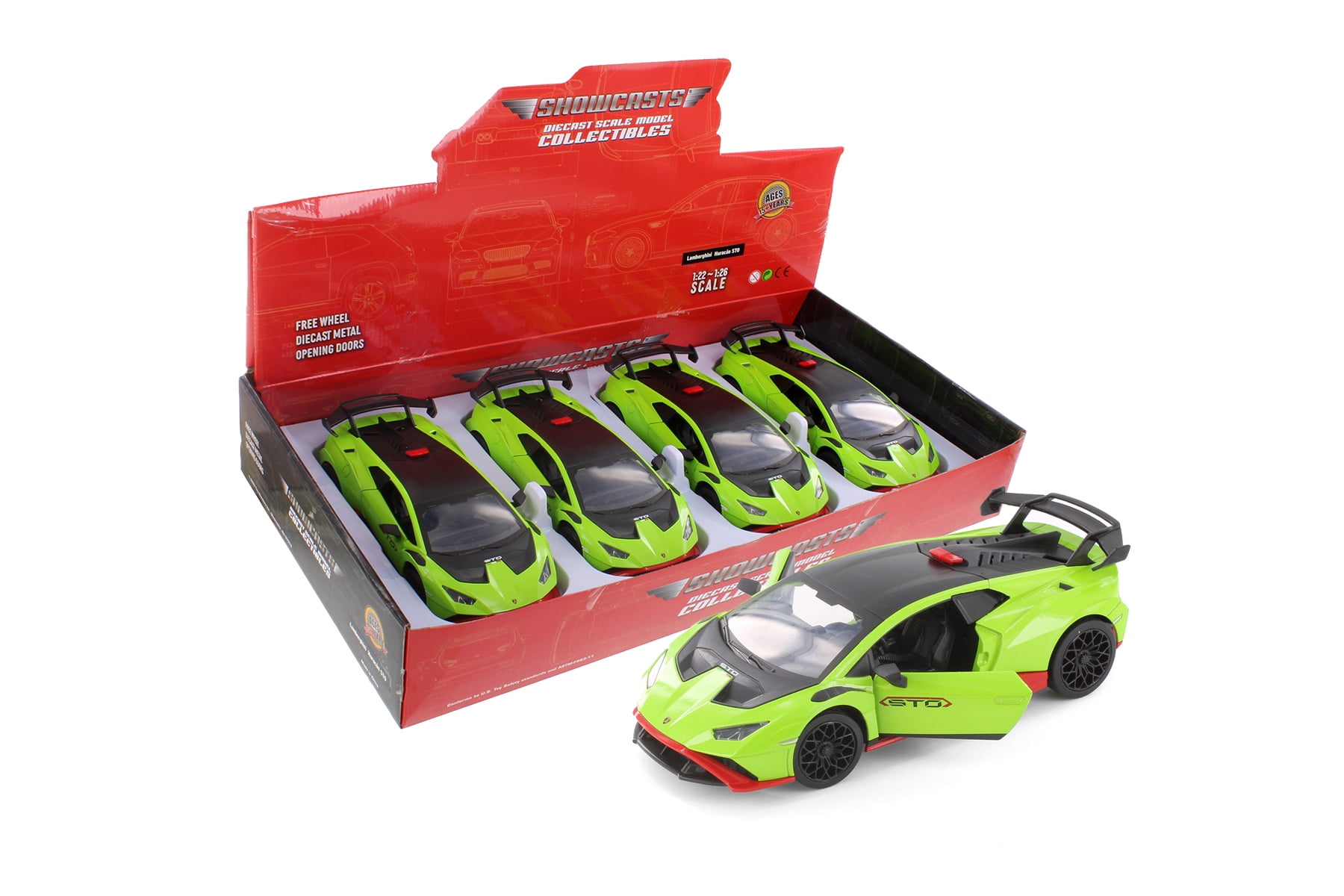 Lamborghini Miura P 400 S Green 1-24 Diecast Car Model - Walmart.com