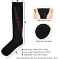 thumbnail image 3 of GZHJMY Cool Baseball Compression Socks for Women Men, Knee High Stockings for Athletic Sports,Running,Travel (20-30mmHg), 3 of 7