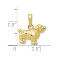 thumbnail image 3 of 10K Cocker Spaniel Dog Pendant Yellow Gold Material Flawless Luxury Beautiful Celebrate milestones with style and brilliance, 3 of 3