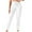 White, variant on ABATAB Women's Yoga Leggings with Pockets Drawastring High Waist Gym Pants Slinmmer Workout Active Leggings Tights