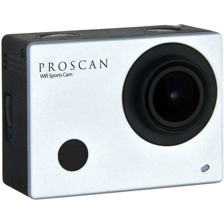 Proscan 1080p Wi-Fi 2" TFT LCD Waterproof Action Camera with Remote and Mounting Accessories