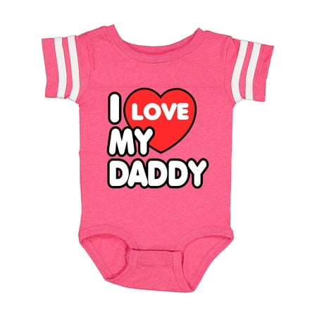 

Inktastic I Love my Daddy Gift Baby Boy or Baby Girl Bodysuit