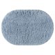 thumbnail image 1 of REGALWOVEN Oval Shaggy Bathroom Rugs Absorbent Soft Bathroom Mat Blue 20" x 32", 1 of 6
