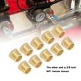 thumbnail image 3 of Buje Hexadecimal de Reductor de Latón, 3/8 NPT Femenino Versátil de Latón Roscado Con Cola de 10 piezas para industrias, 3 of 7