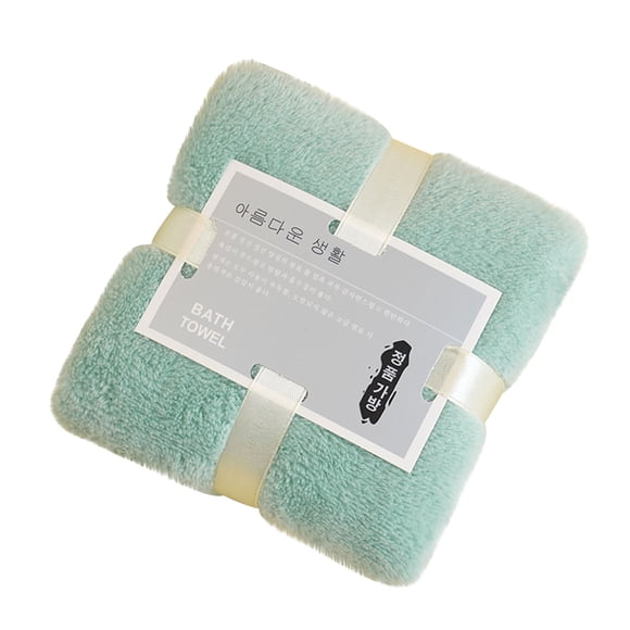 Toalla facial de terciopelo coral | Algodón de fibra larga | Suave y muy absorbente para baño, gimnasio y viajes | Reutilizable y lavable a máquina | Regalo de boda y festivo