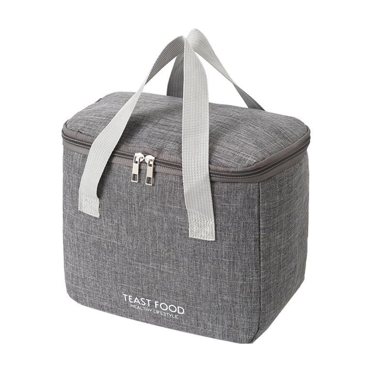 SCNOR Lunch Bag for Women and Men,Insulated Lunch Tote,Stitch