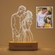 thumbnail image 1 of Lámpara de foto 3D personalizada, retrato personalizado, ilusión, luz nocturna, cubo iluminado, imagen grabada Plaqu, 1 of 4