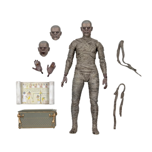 Figura de acción NECA Universal Monsters The Mummy de 7 pulgadas