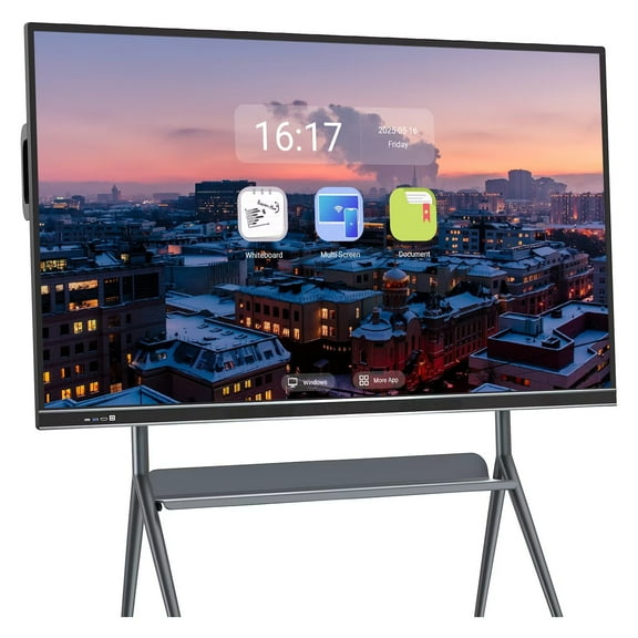 JYXOIHUB 75 Inch Smart Board Electronic Whiteboard for Classrooms & Corporate Training with Screen Sharing​