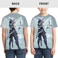 thumbnail image 4 of Valoranta Youth T-Shirts Graphic Shirts Blouse For Teen Boys Girls Casual Short Sleeve Tee Tops Small, 4 of 6