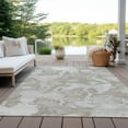 thumbnail image 6 of Addison Rugs Chantille Indoor/Outdoor Transitional Modern Taupe Washable Rectangle Rug, 10' x 14', 6 of 6