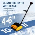 thumbnail image 3 of YILIFEIDA Cordless Snow Shovel, 21V 11" Battery Powered Snow Thrower, 26ft Throw Battery Snow Blower with Auxiliary Handle and 2 Battery, 3 of 10