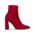 thumbnail image 2 of Bar III Womens Laynee Faux Suede Pointed Toe Booties, 2 of 3