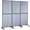 Light Gray, variant on VEVOR Room Divider, 6 Panel Room Divider, Folding Privacy Screen and Portable Partition Divider for Room Separation, Freestanding Room Partitions for Office, Bedroom, Study, Beige