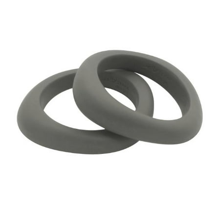 Miyim Organic Teether - Jellystone Organic Bangle Teether- Stormy Grey