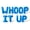 Blue, variant on Letter Balloons - WHOOP IT UP 16" Inch Alphabet Letters Foil Mylar Balloon Bachelorette or Bridal Shower Party Banner (Gold)