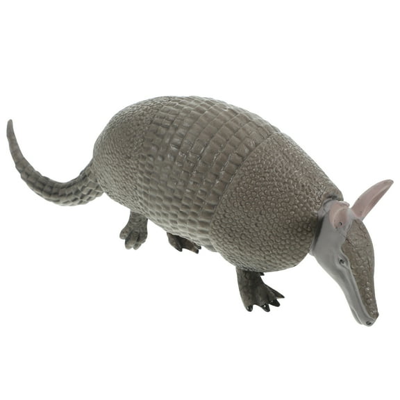 DEMACRIO Realistic Armadillo Decoration Small World Animals 1Pc 6*1.6*2.4in