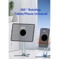 thumbnail image 2 of Magnetic Ipads Tripod Stand Universal for Ipads & Iphones 16-12 Series, Flexible 360 Degree Rotation, Portable Tablet Holder with 2-in-1 Handheld & Desktop Handheld Modes for Kitchens, Gyms, 2 of 9