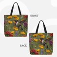 thumbnail image 2 of Easygdp Humming Bird Bolsa Tote para Mujer, Bolso de Hombro para Trabajo, Playa, Viajes, Compras y Supermercado, 2 of 7