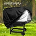 thumbnail image 3 of BBQ Grill Cover, Oxford Fabric Barbecue Cover Rainproof UV Protection Grill Covers Outdoor Garden Grill Protector for Weber, Brinkmann, Char Broil, 3 of 9