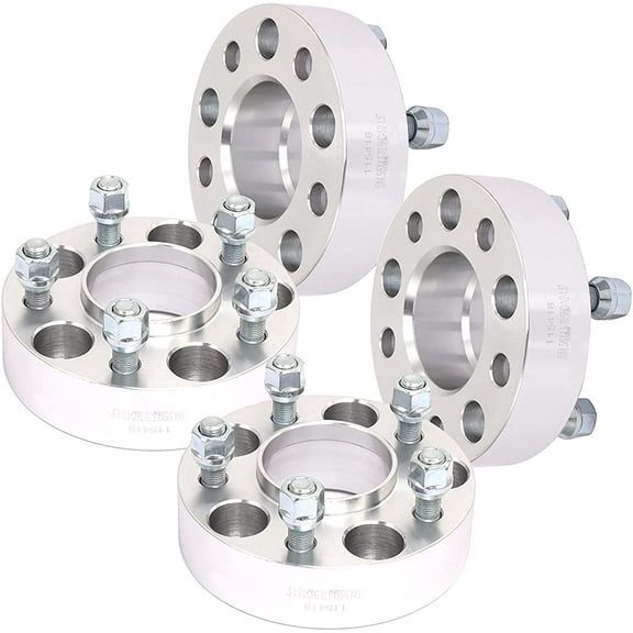 CCIYU 1.5" (38mm) Hub-Centric Wheel Spacers 5 lug spacers 5x4.5 to 5x4.5 | 5x114.3mm to 5x114.3mm with 1/2" Studs 70.5mm fit for Mazda B4000 B3000 for Ford Crown Victoria Explorer