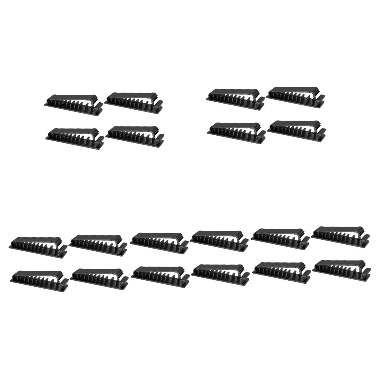 SOPOTUTU Cable Organizer Clips  Adhesive Cable Storage for Home 20Pcs