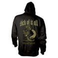 thumbnail image 2 of Sick Of It All Panther Logo NY Hardcore Pullover Hoodie, 2 of 3