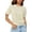 Cream, variant on Arach&Cloz Women's Wool Blend Soft Fuzzy Puff Sleeve Cute Casual Fall Sweaters 2025