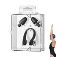 thumbnail image 2 of Silicone Ear Plugs Swimming Ear Plug Nose Clip Set Box Package Upgraded Reusable Waterproof Soft Swimming Earplugs Nose Clip Blue, 2 of 6