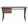 thumbnail image 1 of Karlo Desk with Walnut Top w/ Ash Stained Walnut Base, 1 of 2