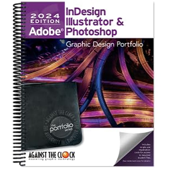 Pre-Owned Graphic Design Portfolio 2024: InDesign, Illustrator &amp; Photoshop, 9781958953235, 1958953237, Paperback,