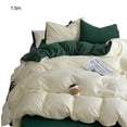 thumbnail image 4 of YAOMOBB Housse de Couette Inoffensive Drap Housse de Couette Ensemble Format Grand Couette Ultra Douce Résistante à l'Usure Taie d'Oreiller, 4 of 7