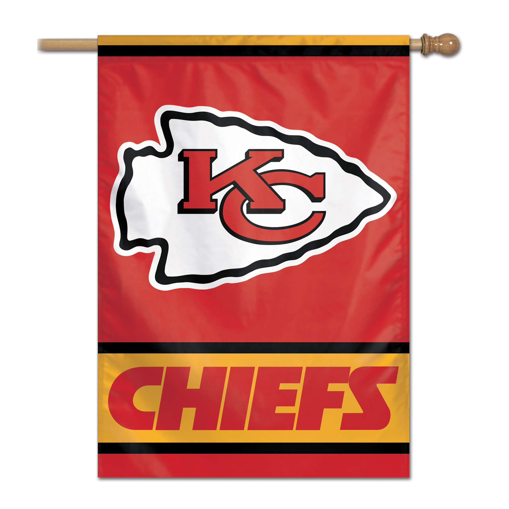 NFL Kansas City Chiefs Prime 27 x 37 Vertical Banner - Walmart.com 