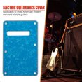 Zhuitw Electric Guitar Back Plate Pickguard Scratch Plate Replacement