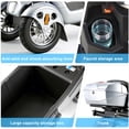 thumbnail image 6 of Xlluproid Heavy Duty 4 Wheel Electric Mobility Scooter,1000W Motor,500lbs Load,15MPH,31 Mile Range,3 Speed,20° Climbing,LED Lighting & Remote Key,Silver Travel Mobility Scooter for Seniors Adults, 6 of 8