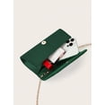 thumbnail image 7 of RUMANLAND Women's Emerald Green Rhinestone Pleated Evening Clutch Purse Elegant Formal Handbag for Wedding Party Prom, 7 of 7