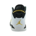 thumbnail image 3 of Nike Jordan 6 Retro Infant/Toddler Shoes Size 9, Color: White/Yellow Ochre/Black, 3 of 4
