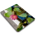 thumbnail image 4 of KSK KAISHEK Hard Shell Case Cover Only Compatible 2018 - 2022 Released New MacBook Air 13" with Touch ID USB Type-C Model: A1932&A2179&A2337 m1 Flower 0537 + Black Keyboard Cover, 4 of 5