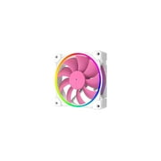 ID-COOLING ZF-12025-PINK Case Fan 120mm 5V 3 PIN Addressable RGB Cooling Fan MB Sync, 4 PIN PWM Speed Control Fans for Radiator/CPU Cooler/Computer Case