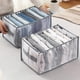 thumbnail image 2 of Cajas de rejilla de almacenamiento de ropa para suéter, armario para dormitorio de estudiantes, cajón organizador de camisetas y pantalones, caja de separación de ropa, 2 of 4
